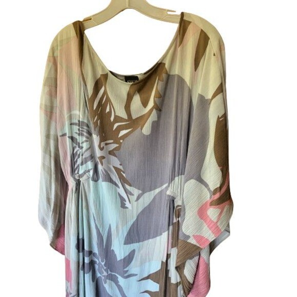 Saachi Floral Kaftan One Size - Picture 3 of 4
